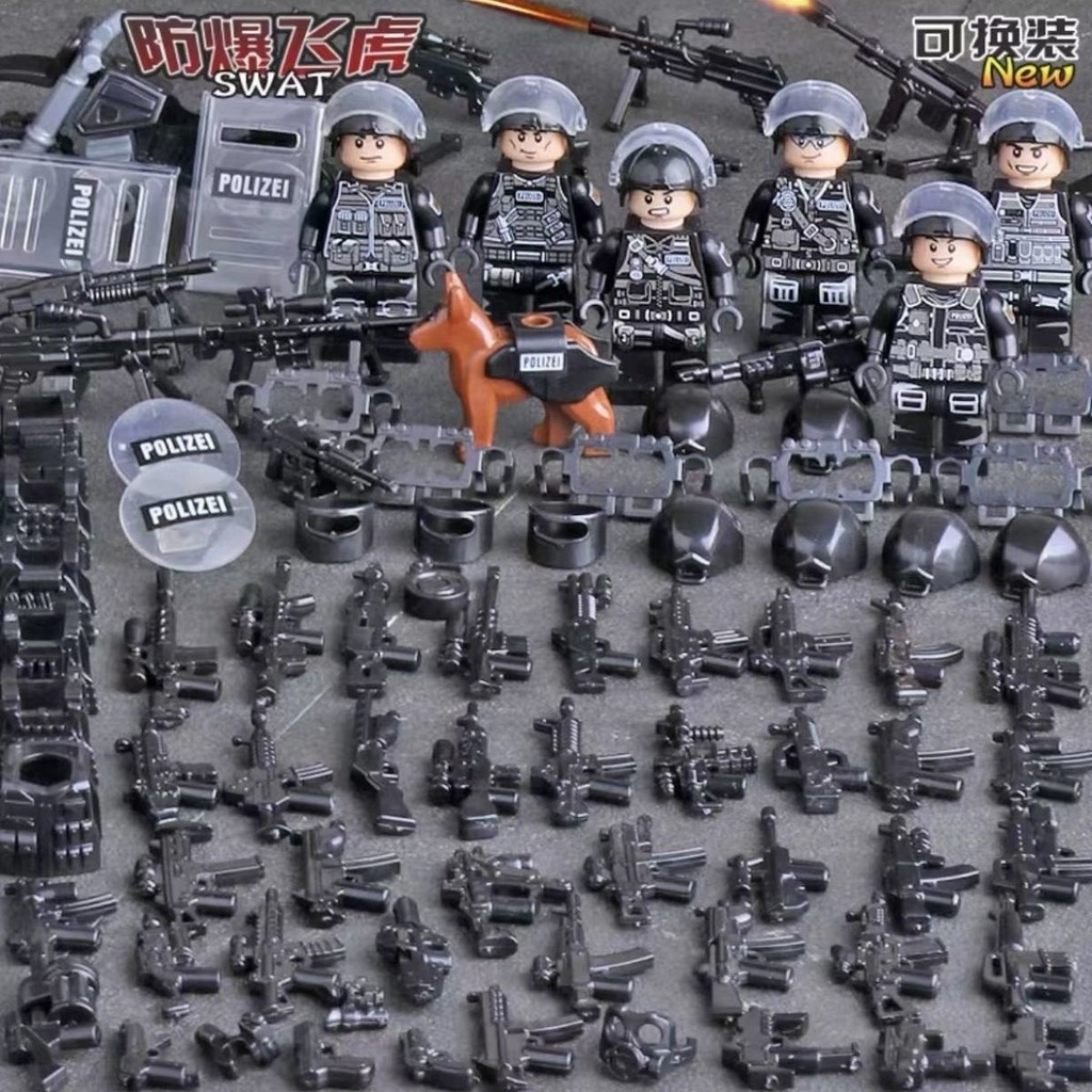 Bộ Đồ Chơi Lắp Ráp Mô Hình Lego Quân Đội