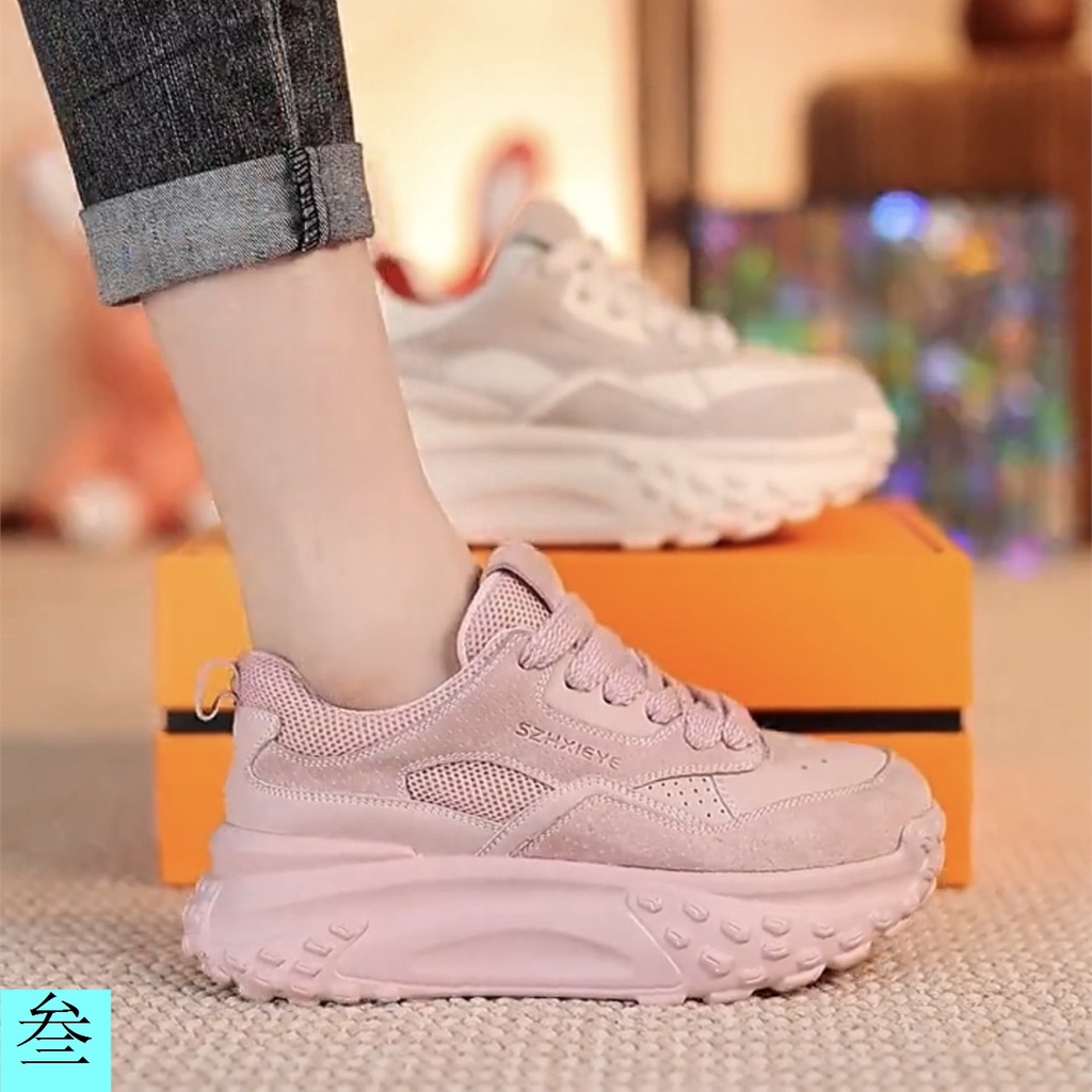 Giày Thể Thao Đế Dày Phối Lưới Thoáng Khí Thời Trang Mùa Hè 2023 Phong Cách Mới Cho Nữ