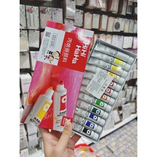 [HANG KIU]Sét Màu Vẽ Bột Bản