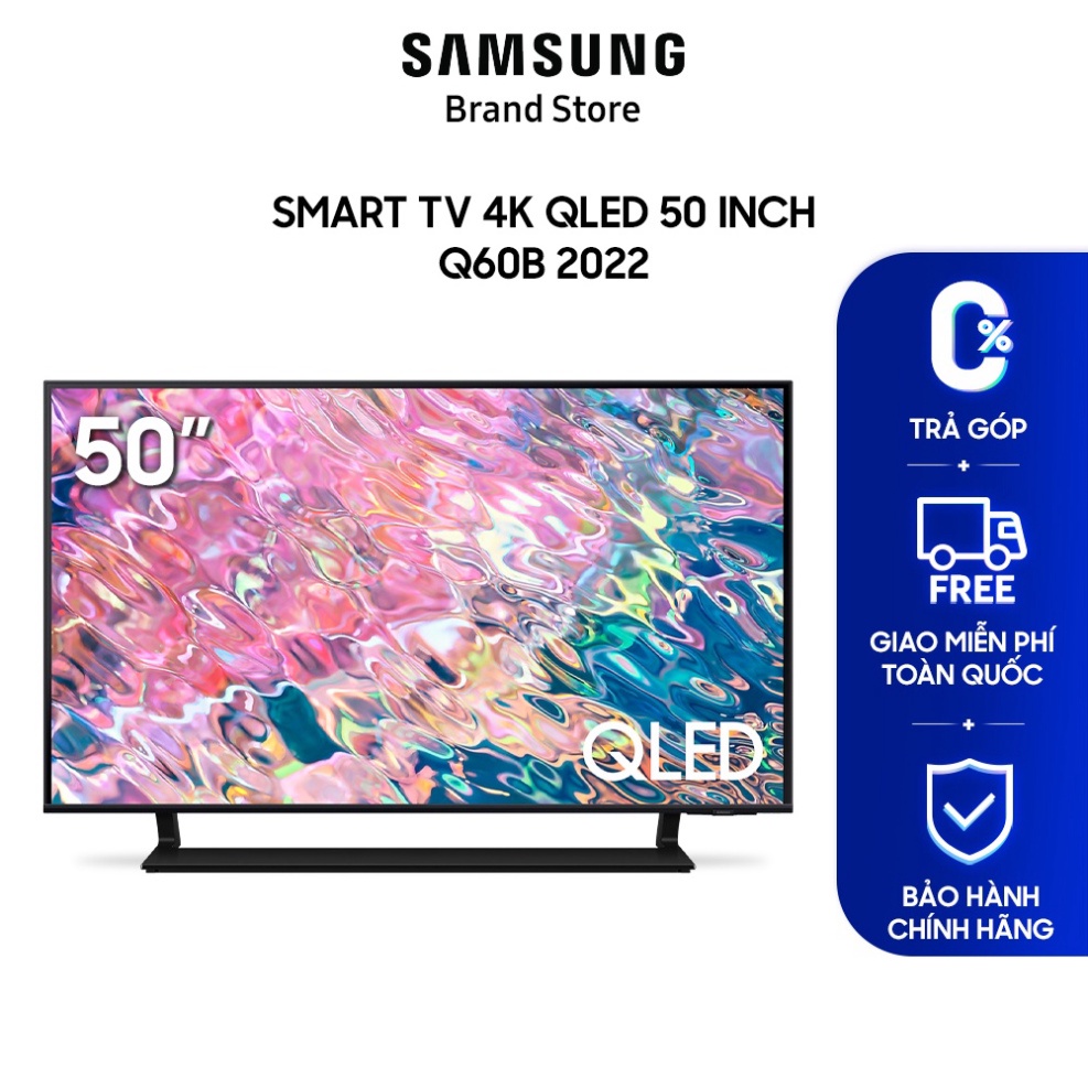 [Giao hàng miễn phí HCM] Smart TV Samsung 4K QLED 50 inch QA50Q60BAKXXV
