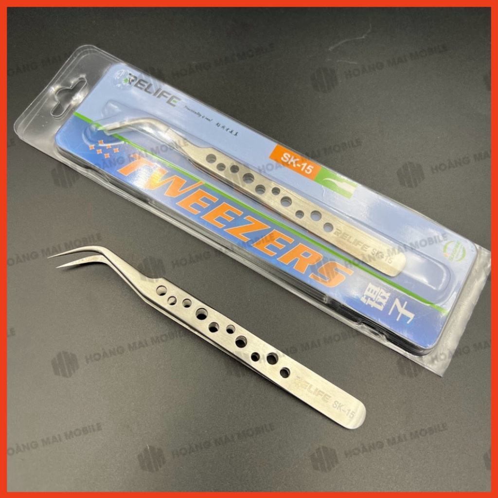 Panh nhíp RELIFE  ngắn thân đục lỗ