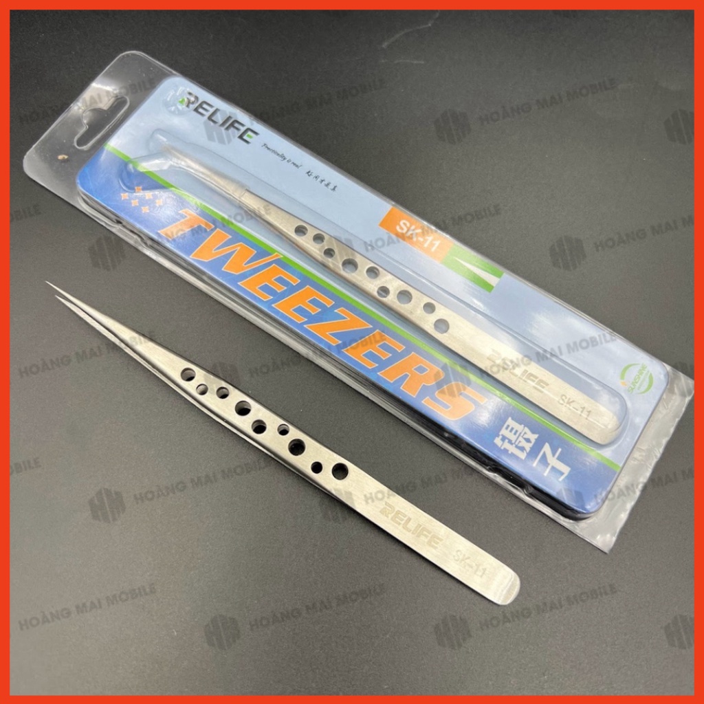 Panh nhíp RELIFE  ngắn thân đục lỗ