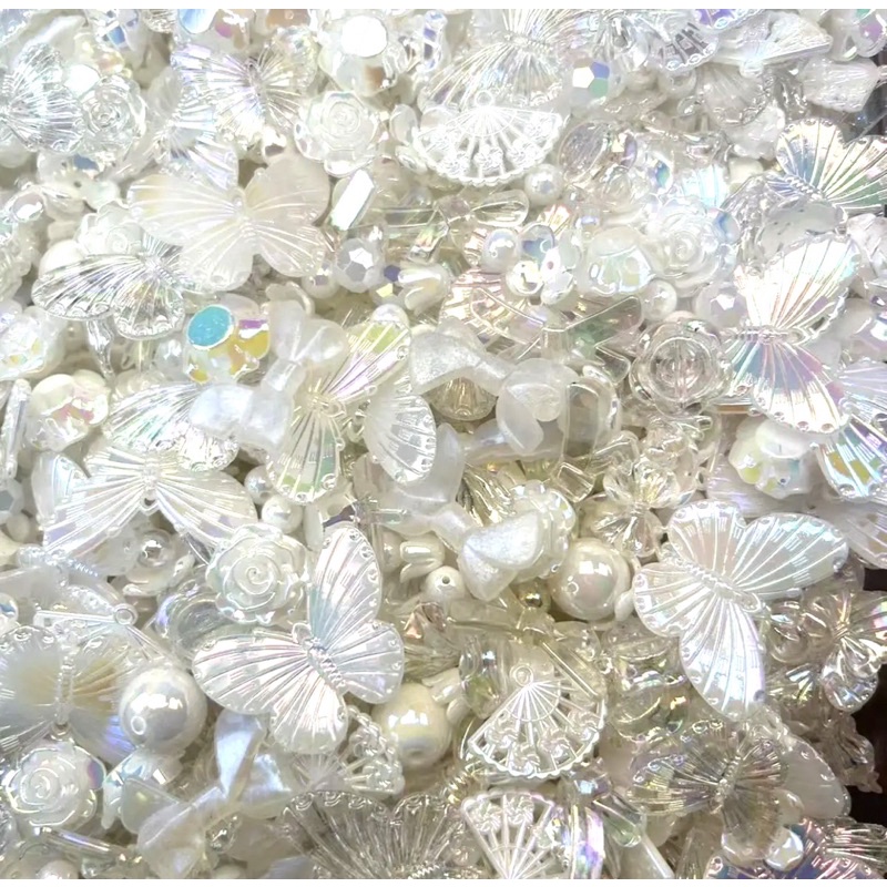 Sẵn charm mix DIY màu sắc siêu đẹp chuyên dùng decor top loader, tranh cát chảy, điện thoại, đồ DIY