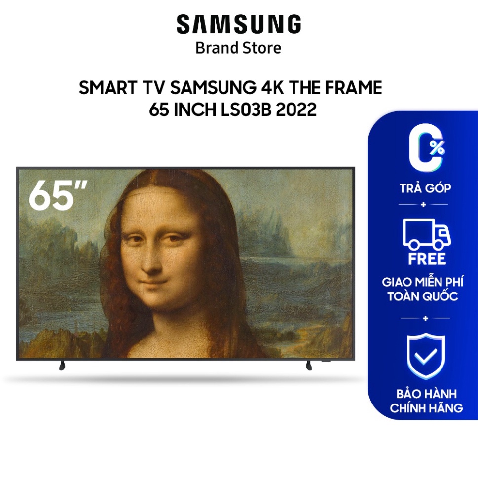 [Giao hàng miễn phí HCM] Smart TV Samsung 4K The Frame 65 inch QA65LS03BAKXXV | BigBuy360 - bigbuy360.vn