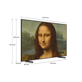 Smart tv samsung 4k the frame 55 inch qa55ls03bakxxv - bảo hành chính hãng