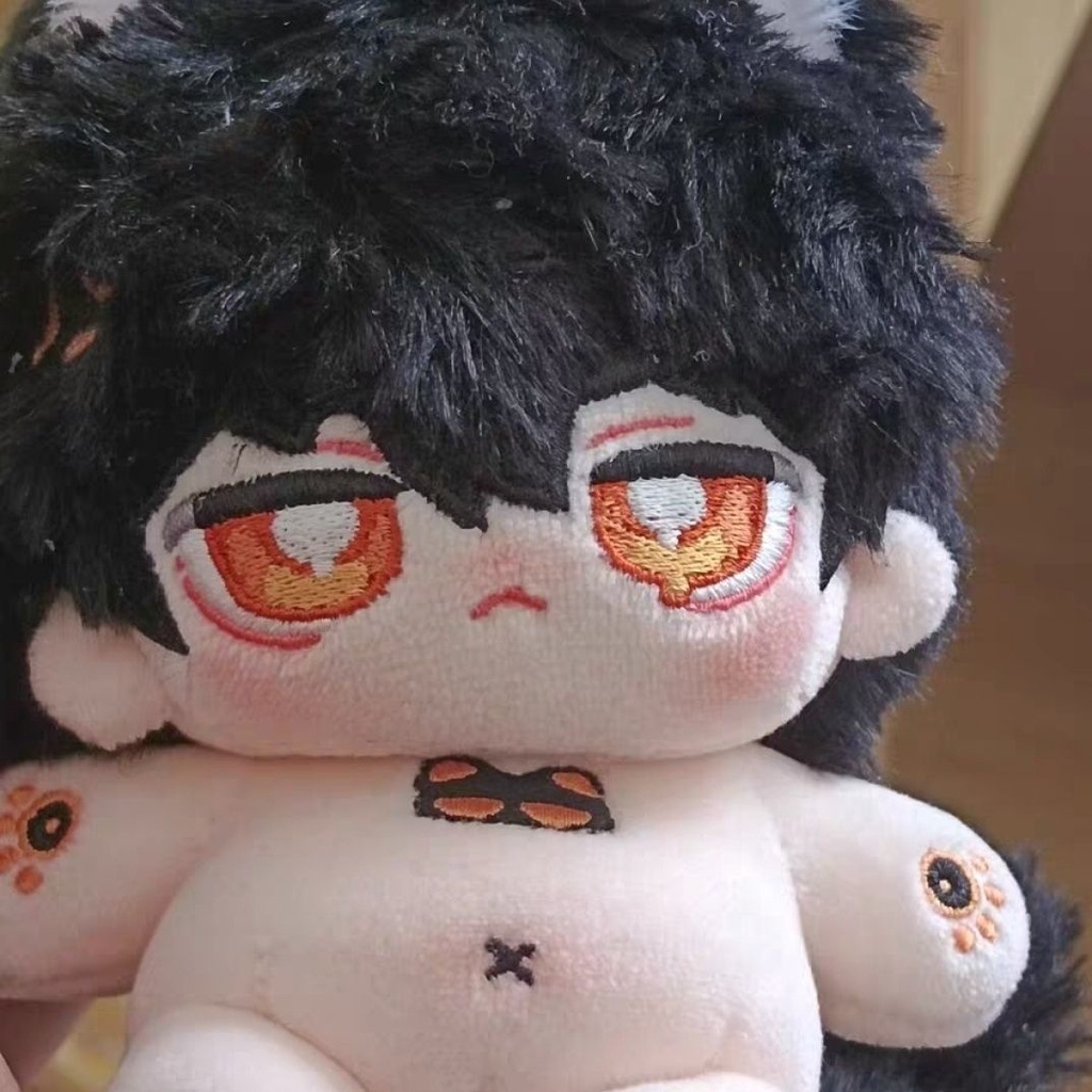 Móc Khóa Hình Búp Bê miu Cotton 10cm 5.5Cm Dễ Thương