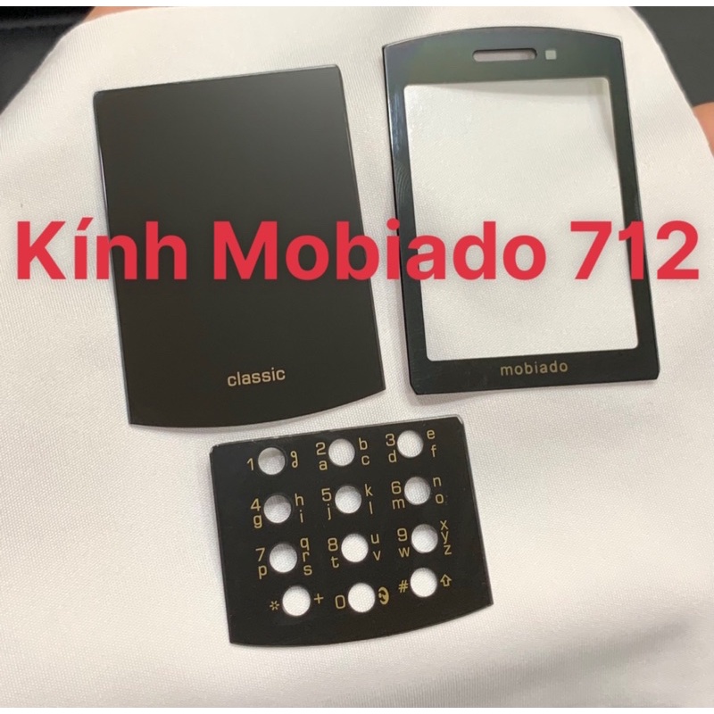 Kính mobiado 712 Black Chất Liệu Kính Tráng Saphire