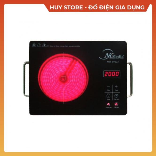 Bếp hồng ngoại NKMEDIA Điện từ chính hãng , Bếp Từ Cảm Ứng Đa Năng Mặt kính chịu lực chịu sốc nhiệt dễ vệ sinh Huy Store
