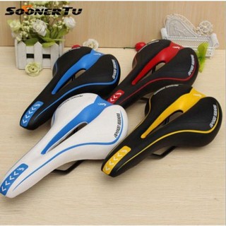 Yên xe đạp thể thao sport saddle có lỗ thoáng khí cao cấp, bọc yên xe đạp