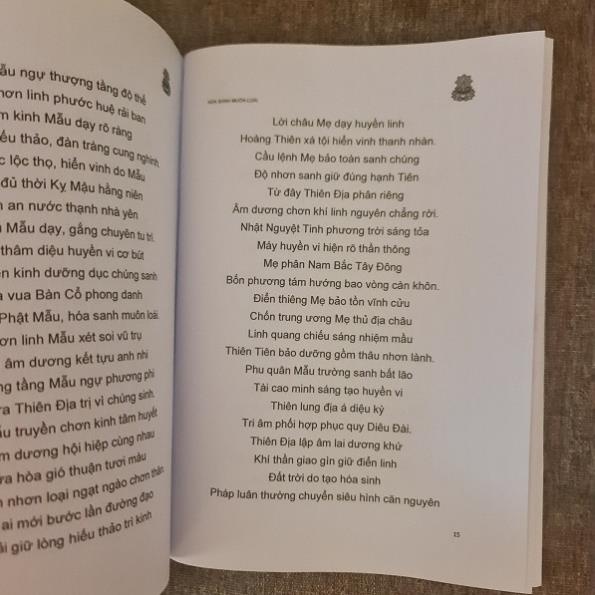 Số tay Kinh sám địa mẫu - Hoá Sánh Muôn Loai