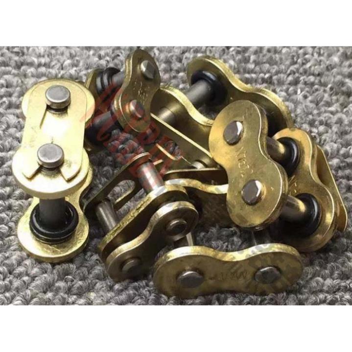 Khóa sên có phốt cao su, không phốt, 428, 520