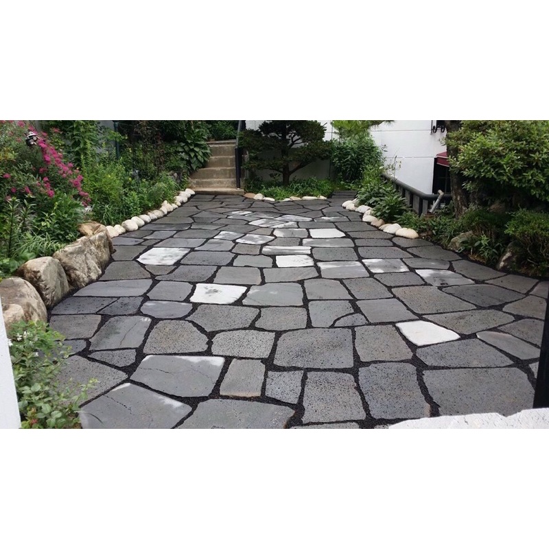 ĐÁ THỚT ONG XÁM LÓT SÂN KT 30x40cm DÀY 3cm