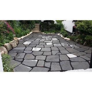 ĐÁ THỚT ONG XÁM LÓT SÂN KT 30x40cm DÀY 3cm