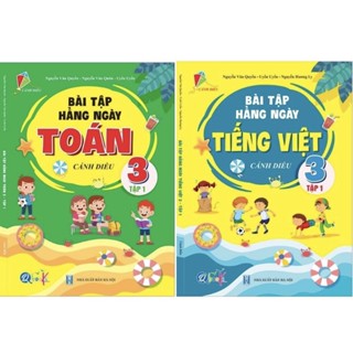 Sách - Combo Bài Tập Hằng Ngày Toán Và Tiếng Việt 3 - Tập 1 - Cánh Diều