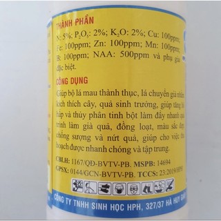 PHÂN BÓN LÁ HTC ĐẠI NGÀN (500ml)