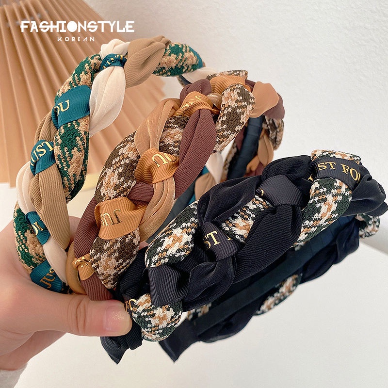 Băng Đô Cài Tóc Bản Rộng Phong Cách Hàn Quốc Cổ Điển Thời Trang Mới 2023