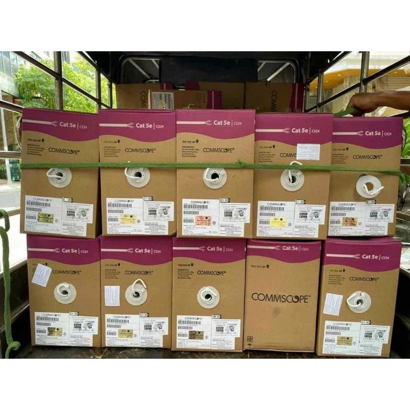 Cáp mạng cat5 cat6 cao cấp AMP commscope