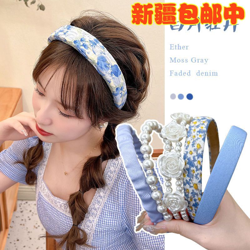 Băng Đô Cài Tóc Đính Ngọc Trai Thời Trang Cao Cấp Dành Cho Nữ