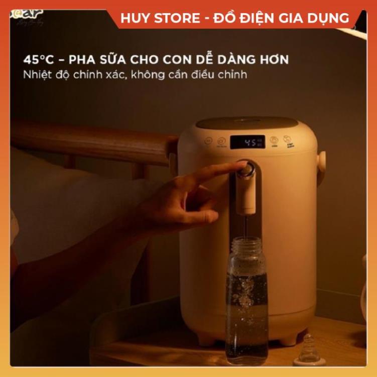 Bình thủy điện giữ nhiệt Bear hiện đại điều chỉnh cảm ứng , bình đun nước nóng pha sữa nhỏ nhanh gọn tiện lợi Huy Store
