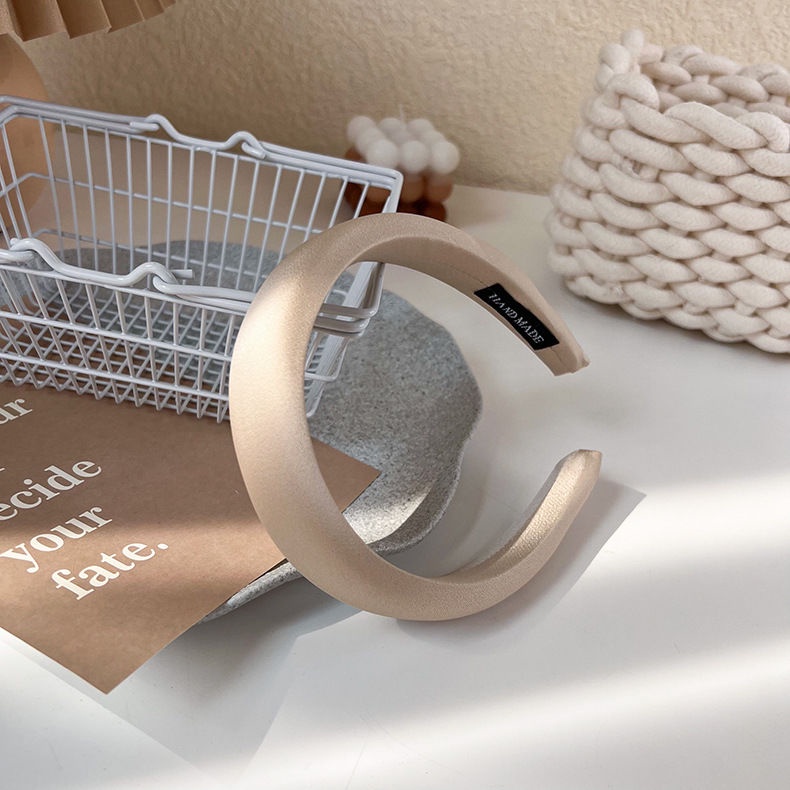 Băng Đô Cài Tóc Vải satin Phong Cách Hong Kong Thời Trang Xuân Hè Cho Nữ Liu Yifei Xu Hongdou