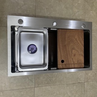 Chậu rửa bát 1 hố inox 304 kích thước 75x46cm - h06