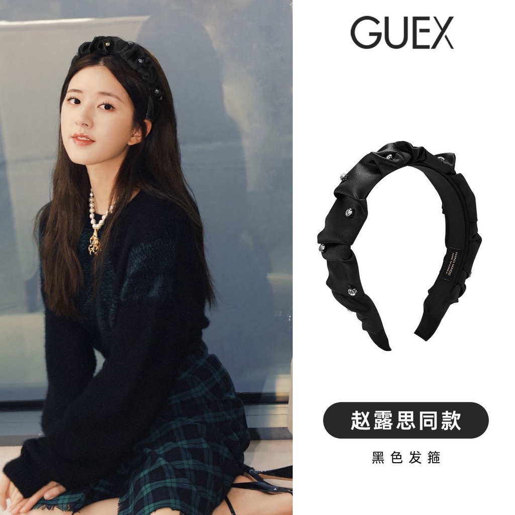 Băng Đô Cài Tóc Zhao Lusi Thời Trang Thu Đông Phong Cách Pháp Cổ Điển Mới 2022