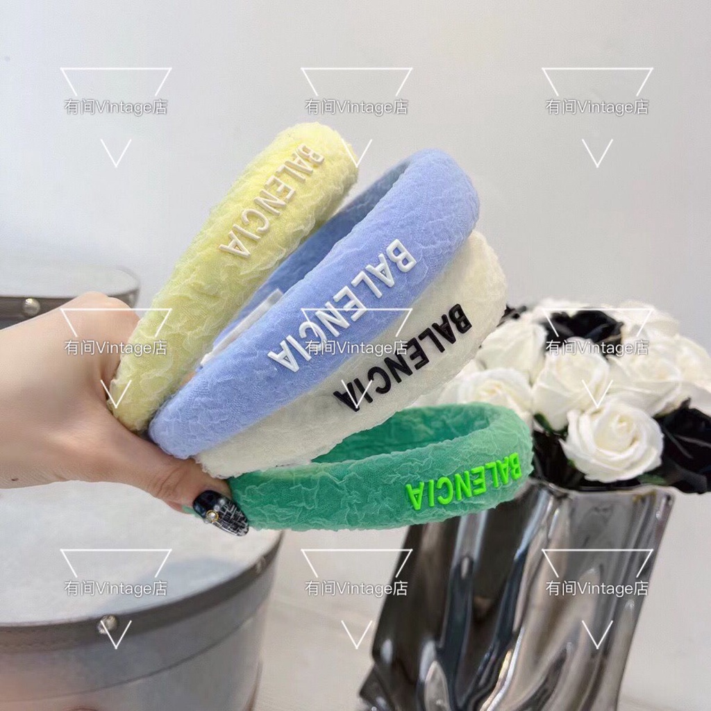 Net red Băng Đô Cài Tóc [Phiên Bản Chỉnh] Băng Đô Hình Đầu Lâu Paris Màu Kẹo Ngọt Ngào Cao Cấp