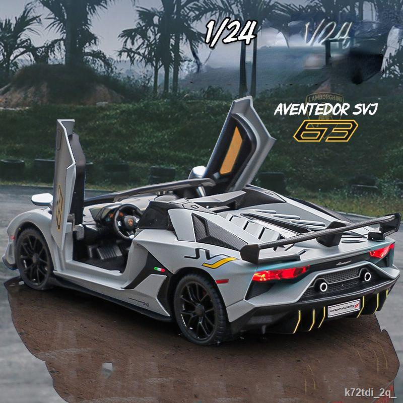 Mô hình mô phỏng xe địa hình tỷ lệ 1:24 Lamborghini SVJ63