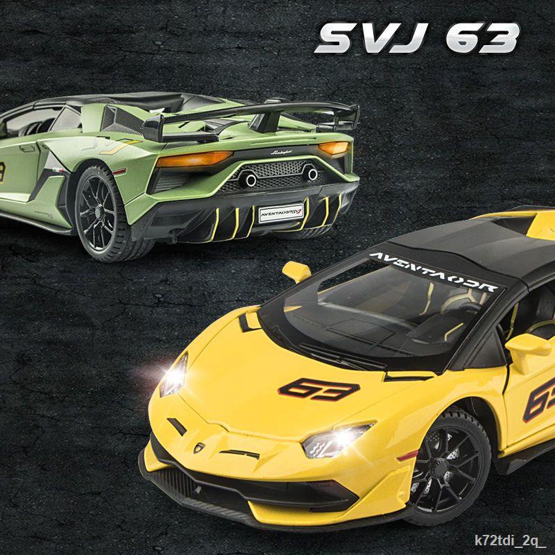 Mô hình mô phỏng xe địa hình tỷ lệ 1:24 Lamborghini SVJ63
