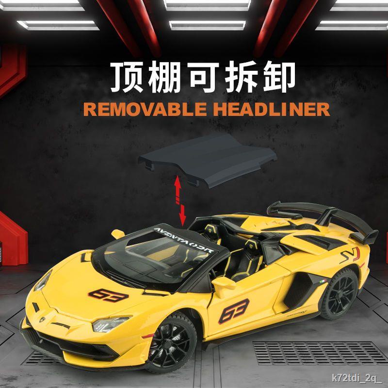 Mô hình mô phỏng xe địa hình tỷ lệ 1:24 Lamborghini SVJ63