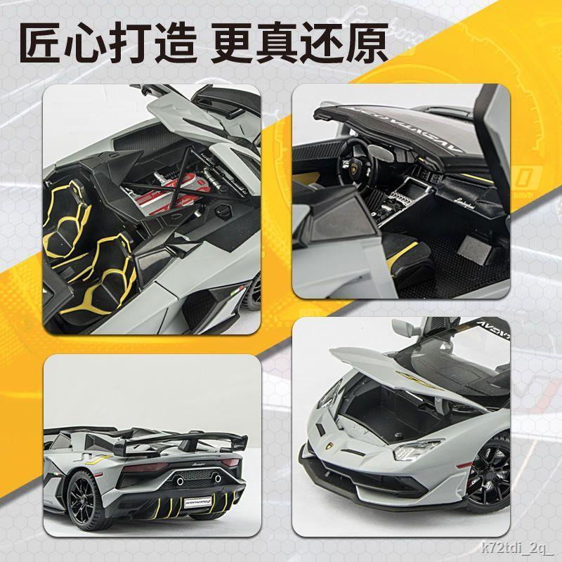 Mô hình mô phỏng xe địa hình tỷ lệ 1:24 Lamborghini SVJ63