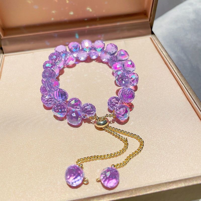 Vòng Đeo Tay Đính Đá Zircon Lấp Lánh Thời Trang Cho Nữ 4.19