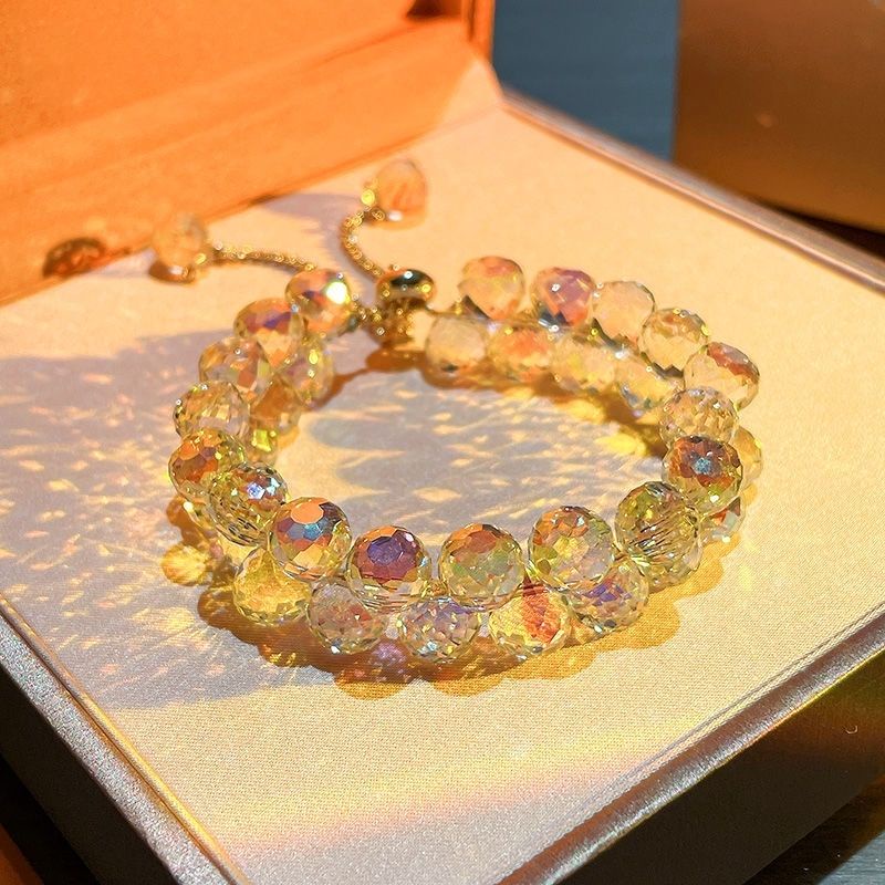 Vòng Đeo Tay Đính Đá Zircon Lấp Lánh Thời Trang Cho Nữ 4.19