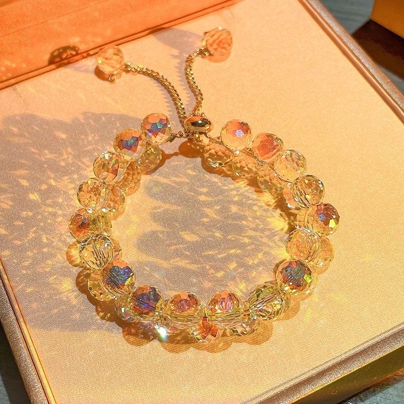 Vòng Đeo Tay Đính Đá Zircon Lấp Lánh Thời Trang Cho Nữ 4.19