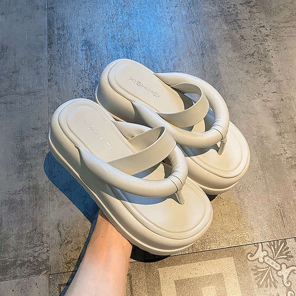 Dép đi trong nhà mùa hè dép đi biển đế dày thông thường