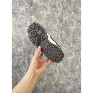 [PTusneaker] Giày sneaker SB nâu da trơn sc