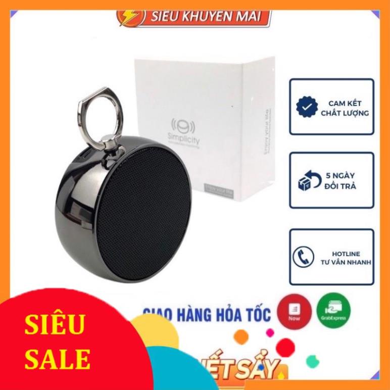 Loa Bluetooth Mini Bs02 Có Móc Treo Tiện Lợi Và Khe Cắm Thẻ Nhớ, Cổng 3.5 - SHOPPHUKIEN