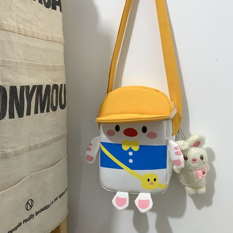 Túi Đeo Vai Nhỏ Bằng Vải nylon Phong Cách Mới 2023 Dễ Phối Đồ Dành Cho Bé Trai Bé Gái mob