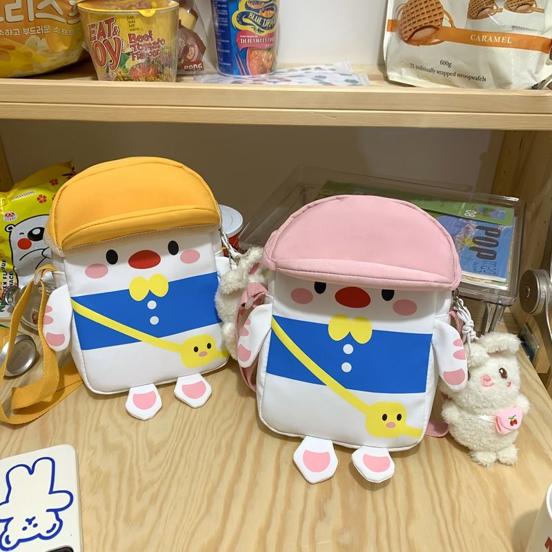 Túi Đeo Vai Nhỏ Bằng Vải nylon Phong Cách Mới 2023 Dễ Phối Đồ Dành Cho Bé Trai Bé Gái mob