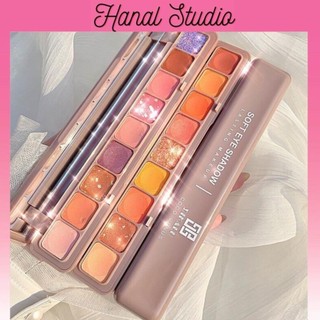 Bảng phấn mắt 9 ô Lameila Soft Eye Shadow Senabeauty Amanda Studio PM01