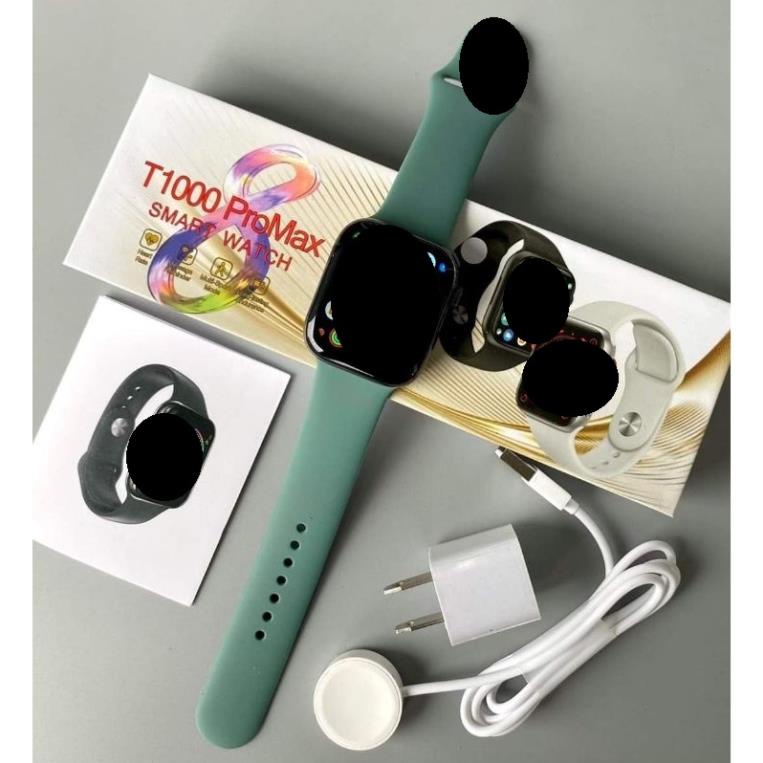 Đồng Hồ Thông Minh T1OOO Pro MAX Nghe Gọi 2 Chiều, Nhận Tin Nhắn, Nghe Nhạc Cho Nam Nữ Màn Hình Lớn 1,92 Thế Hệ Thứ 8 | BigBuy360 - bigbuy360.vn