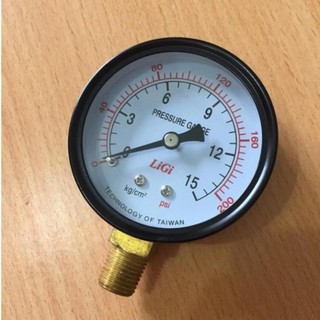 Đồng hồ đo áp suất nước, hơi, khí nén chân đồng phi 63, 100, đồng hồ đo áp suất khí nén thủy lực hơi nước khí dầu gas