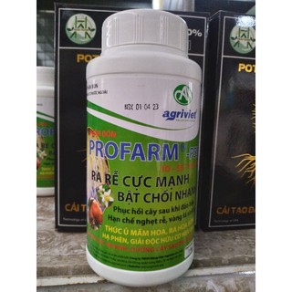 Phân bón lá siêu lân, siêu ra rễ profarm p55 10-55-10+te ra rễ mạnh, bật chồi nhanh hũ 1kg