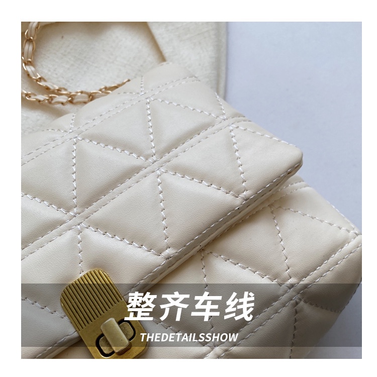 Túi Đeo Chéo Mini Thêu Họa Tiết Kim Cương Phong Cách Hàn Quốc Cổ Điển Thời Trang 2023 Cho Nữ