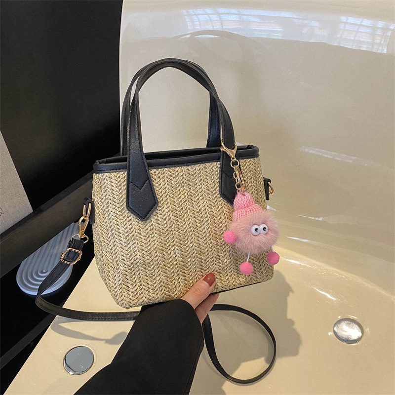 Ba Lô Đan Cói Nhỏ Xinh Thời Trang Mùa Xuân 2023 Cho Nữ