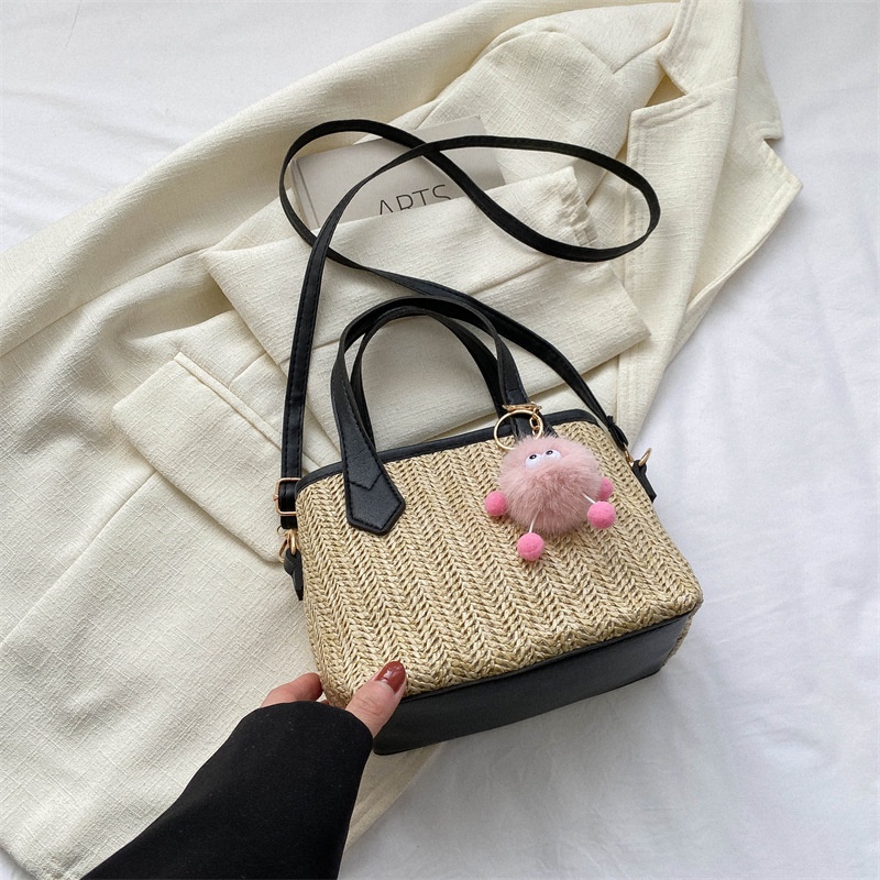 Ba Lô Đan Cói Nhỏ Xinh Thời Trang Mùa Xuân 2023 Cho Nữ