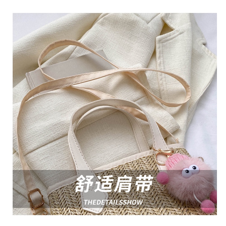 Ba Lô Đan Cói Nhỏ Xinh Thời Trang Mùa Xuân 2023 Cho Nữ