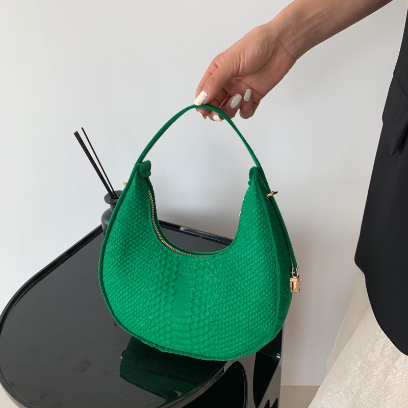 Túi Đeo Vai Màu Trơn Phong Cách Retro Thời Trang 2023 Cho Nữ