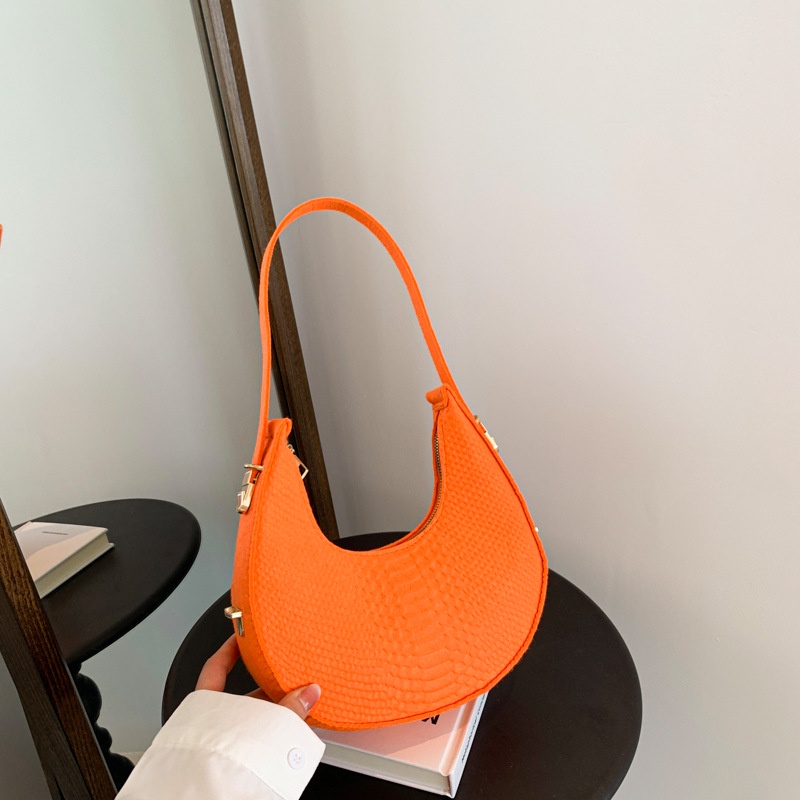 Túi Đeo Vai Màu Trơn Phong Cách Retro Thời Trang 2023 Cho Nữ