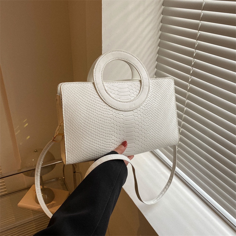 Túi Đeo Vai / Kẹp Nách Hình Vuông Màu Trơn Nhỏ Xinh Cổ Điển Thời Trang Cho Nữ 2023